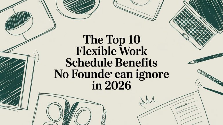 The Top 10 Flexible Work Schedule Benefits No Founder Can Ignore in 2026