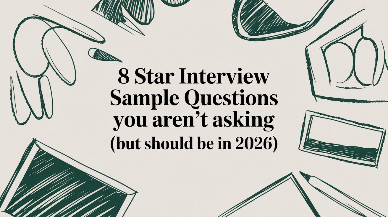 8 STAR Interview Sample Questions You Aren’t Asking (But Should Be) in 2026